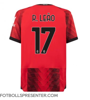 AC Milan Rafael Leao #17 Hemma Matchtröja 2023-24 Kortärmad